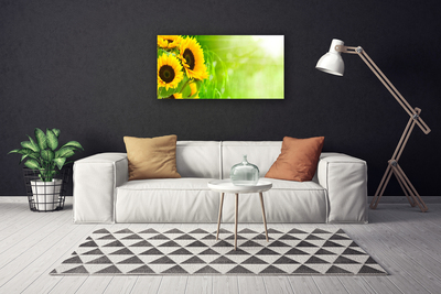 Canvas Kunstdruck Sonnenblumen Pflanzen