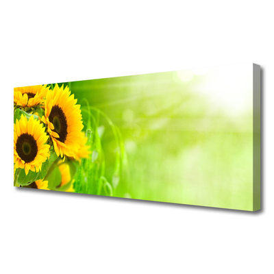 Canvas Kunstdruck Sonnenblumen Pflanzen