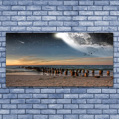 Canvas Kunstdruck Meer Strand Landschaft