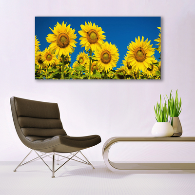 Canvas Kunstdruck Sonnenblumen Pflanzen