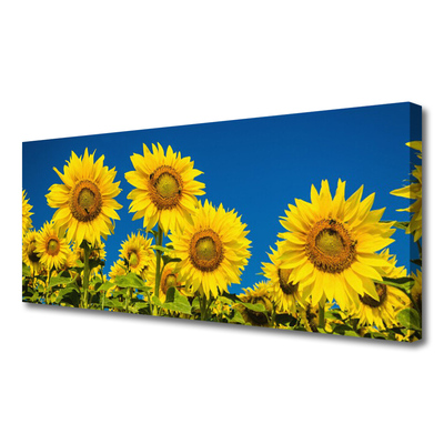 Canvas Kunstdruck Sonnenblumen Pflanzen