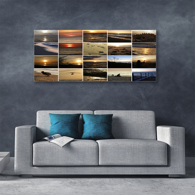 Canvas Kunstdruck Meer Landschaft