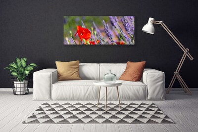 Canvas Kunstdruck Blumen Pflanzen