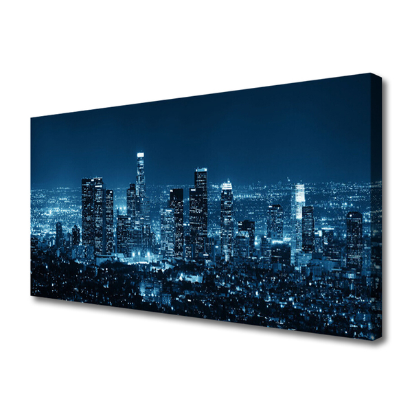 Canvas Kunstdruck Stadt Gebäude