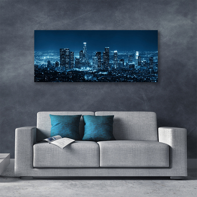 Canvas Kunstdruck Stadt Gebäude