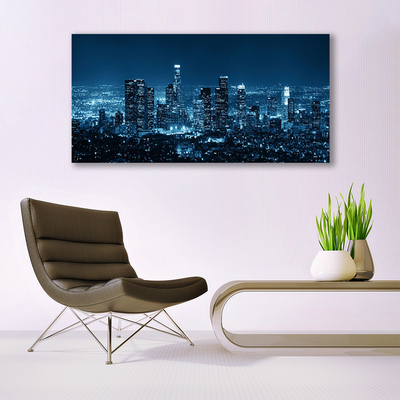Canvas Kunstdruck Stadt Gebäude