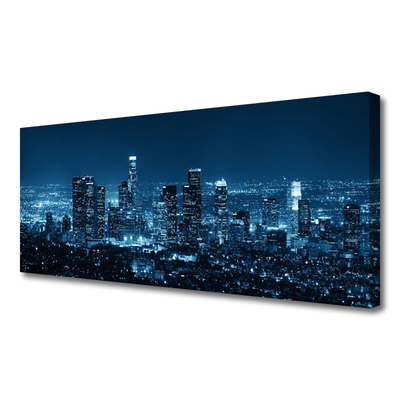 Canvas Kunstdruck Stadt Gebäude