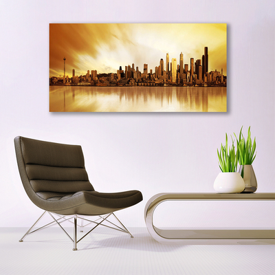 Canvas Kunstdruck Stadt Gebäude