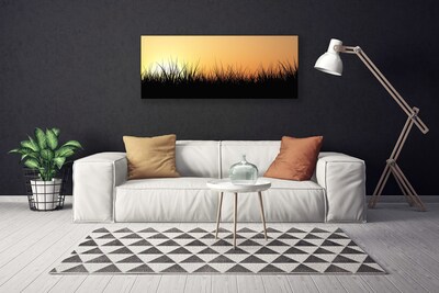 Canvas Kunstdruck Gras Natur