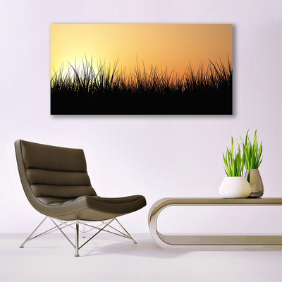 Canvas Kunstdruck Gras Natur