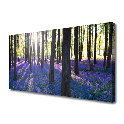 Canvas Kunstdruck Wald Natur