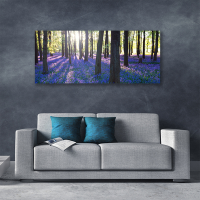 Canvas Kunstdruck Wald Natur