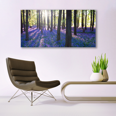 Canvas Kunstdruck Wald Natur