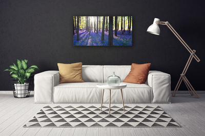 Canvas Kunstdruck Wald Natur