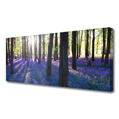 Canvas Kunstdruck Wald Natur