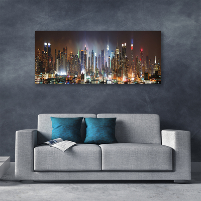 Canvas Kunstdruck Stadt Gebäude
