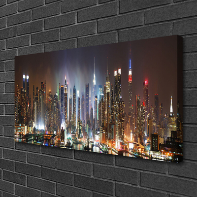 Canvas Kunstdruck Stadt Gebäude