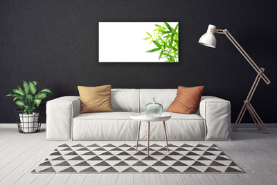 Canvas Kunstdruck Blätter Pflanzen