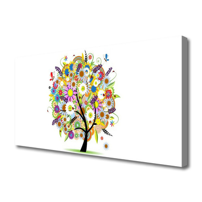 Canvas Kunstdruck Baum Kunst