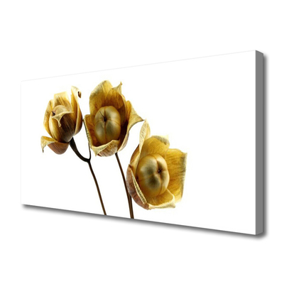 Canvas Kunstdruck Blumen Pflanzen