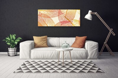Canvas Kunstdruck Blätter Kunst