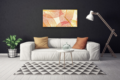 Canvas Kunstdruck Blätter Kunst