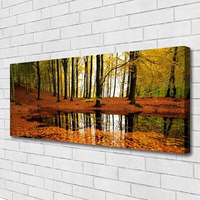 Canvas Kunstdruck Wald Natur