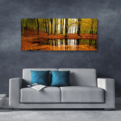 Canvas Kunstdruck Wald Natur