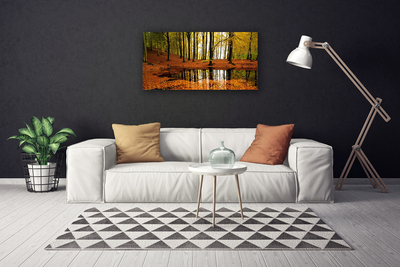 Canvas Kunstdruck Wald Natur