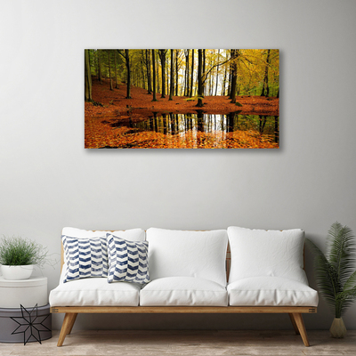 Canvas Kunstdruck Wald Natur