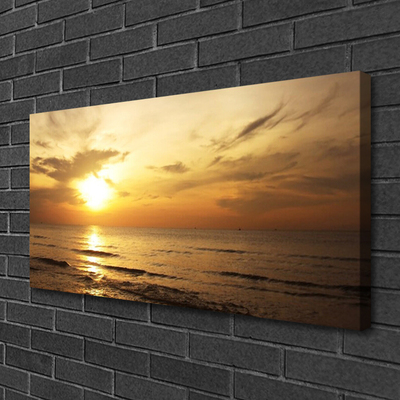 Canvas Kunstdruck Meer Landschaft