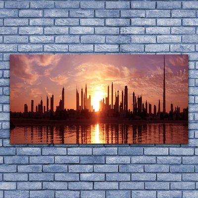 Canvas Kunstdruck Stadt Gebäude
