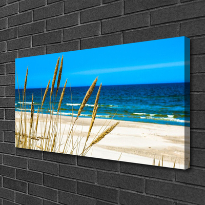 Canvas Kunstdruck Meer Strand Landschaft