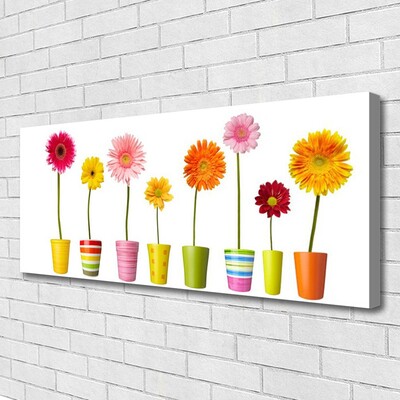 Canvas Kunstdruck Blumen Pflanzen