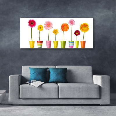 Canvas Kunstdruck Blumen Pflanzen