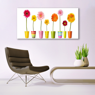 Canvas Kunstdruck Blumen Pflanzen