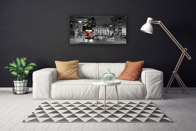 Canvas Kunstdruck Stadt Gebäude