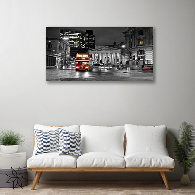 Canvas Kunstdruck Stadt Gebäude