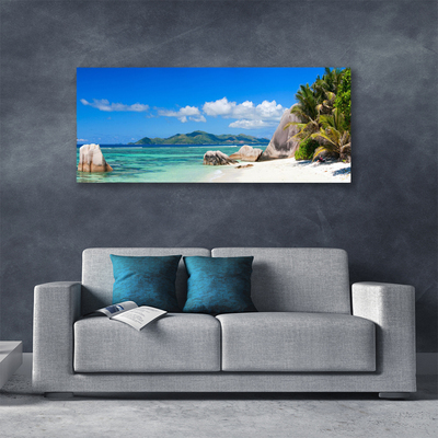 Canvas Kunstdruck Meer Strand Landschaft