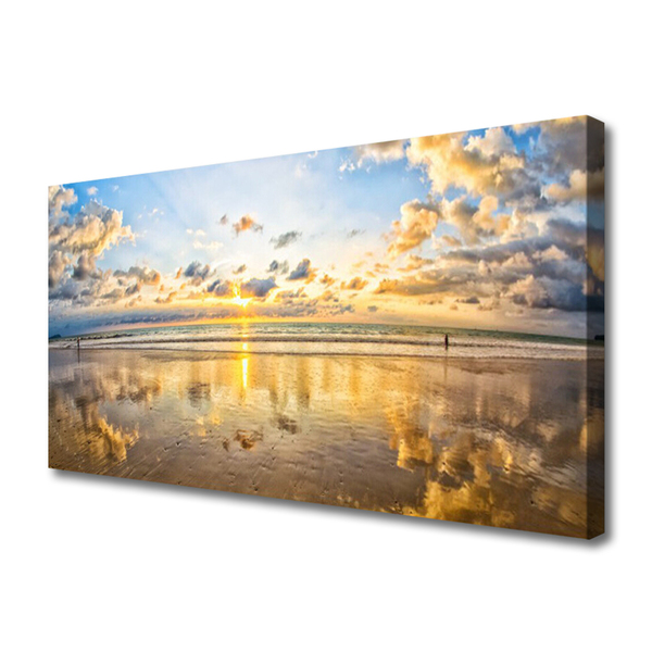 Canvas Kunstdruck Meer Landschaft