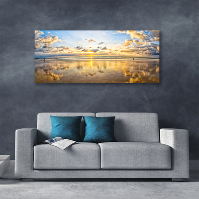 Canvas Kunstdruck Meer Landschaft