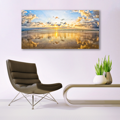 Canvas Kunstdruck Meer Landschaft