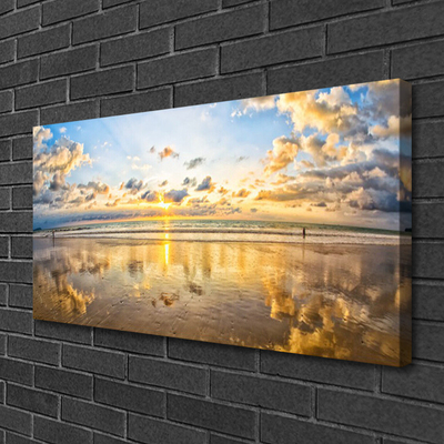 Canvas Kunstdruck Meer Landschaft