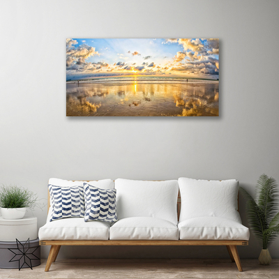 Canvas Kunstdruck Meer Landschaft