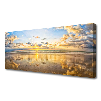 Canvas Kunstdruck Meer Landschaft