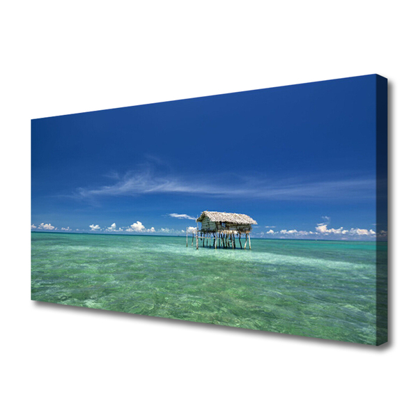 Canvas Kunstdruck Meer Landschaft