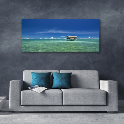 Canvas Kunstdruck Meer Landschaft