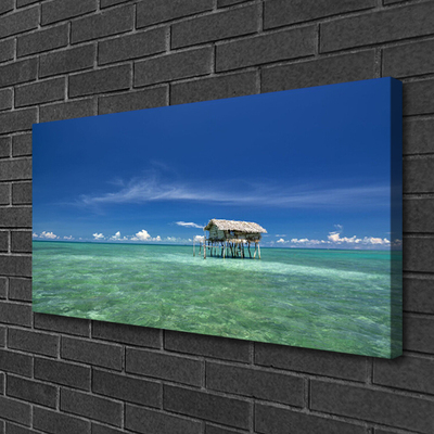 Canvas Kunstdruck Meer Landschaft