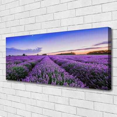 Canvas Kunstdruck Wiese Blumen Natur