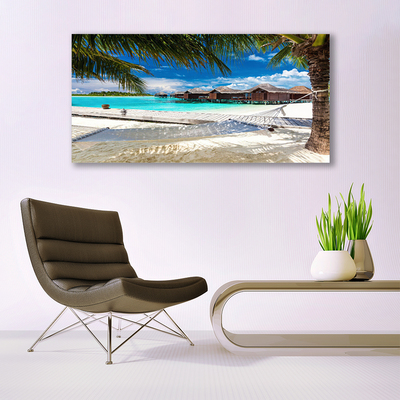 Canvas Kunstdruck Meer Strand Landschaft